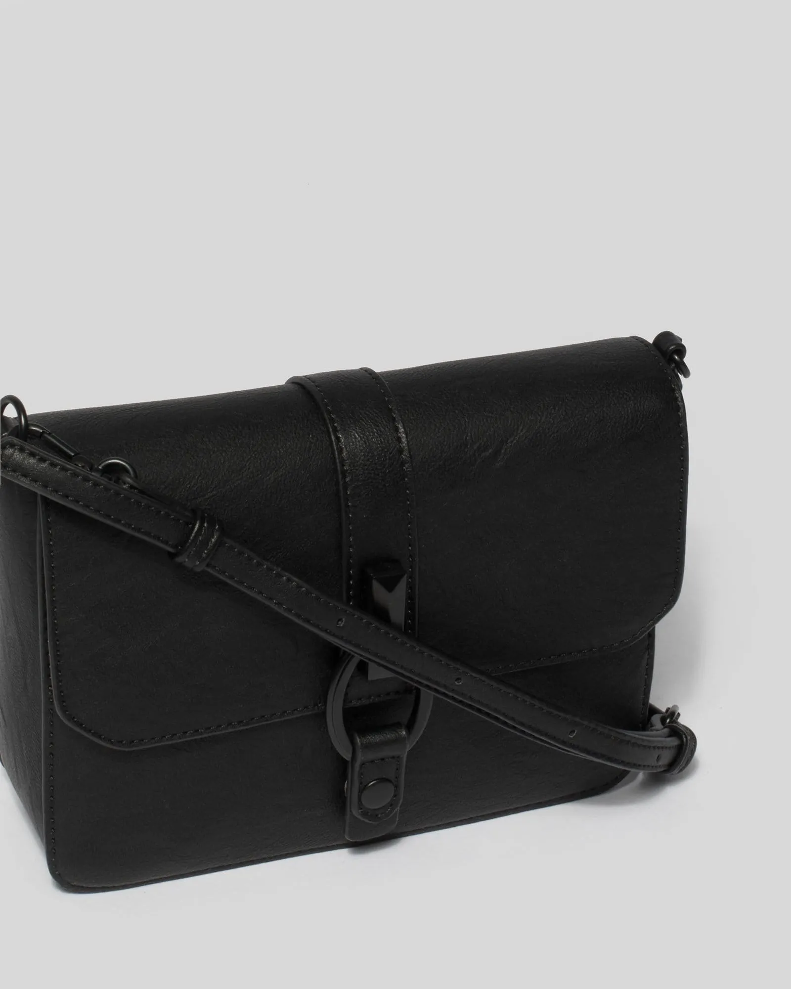 Black Elissa Crossbody Bag sold by Collete Hayman product image thumbnail 3