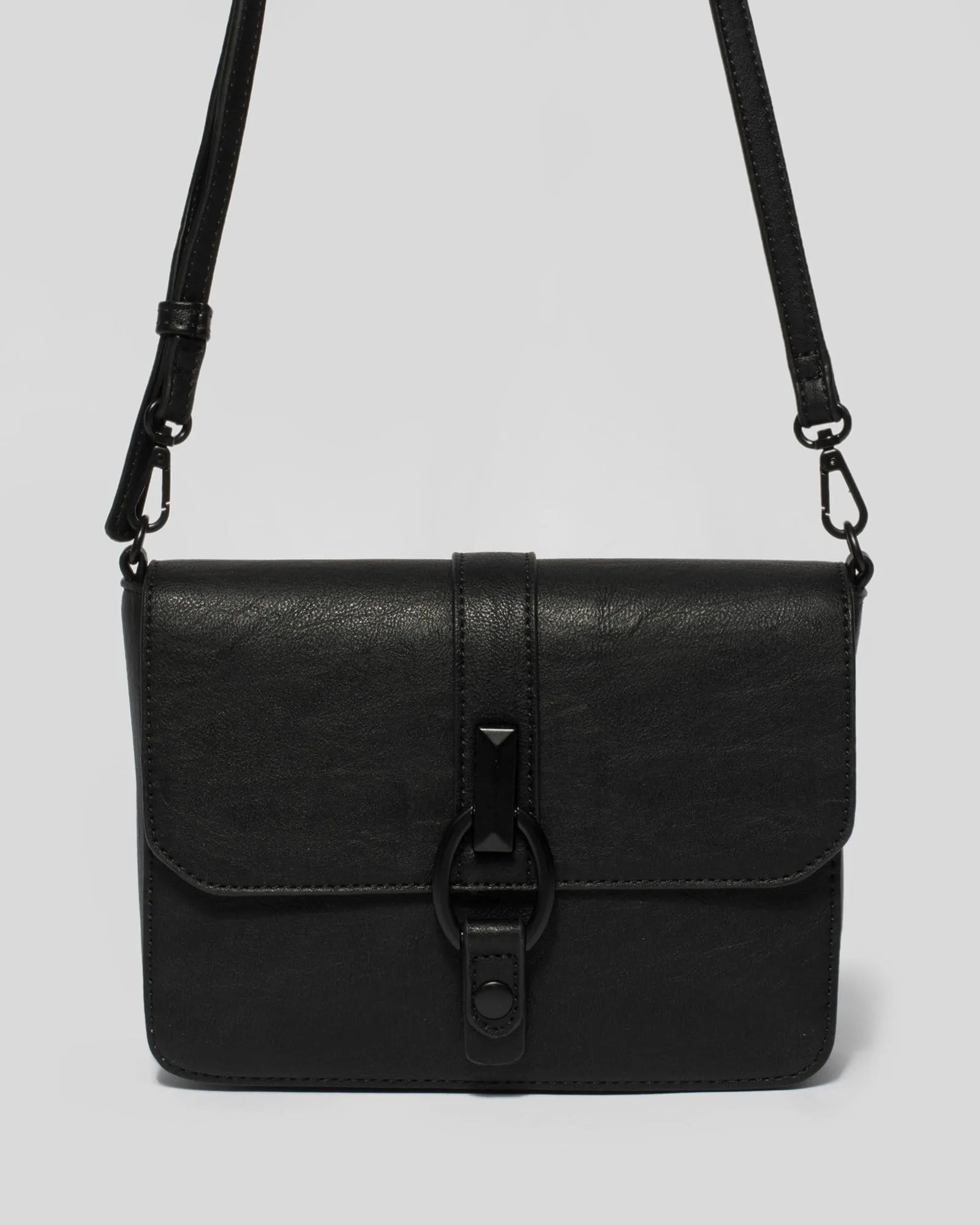 Black Elissa Crossbody Bag sold by Collete Hayman