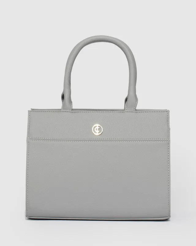 Stef Grey Mini Tote Bag sold by Collete Hayman