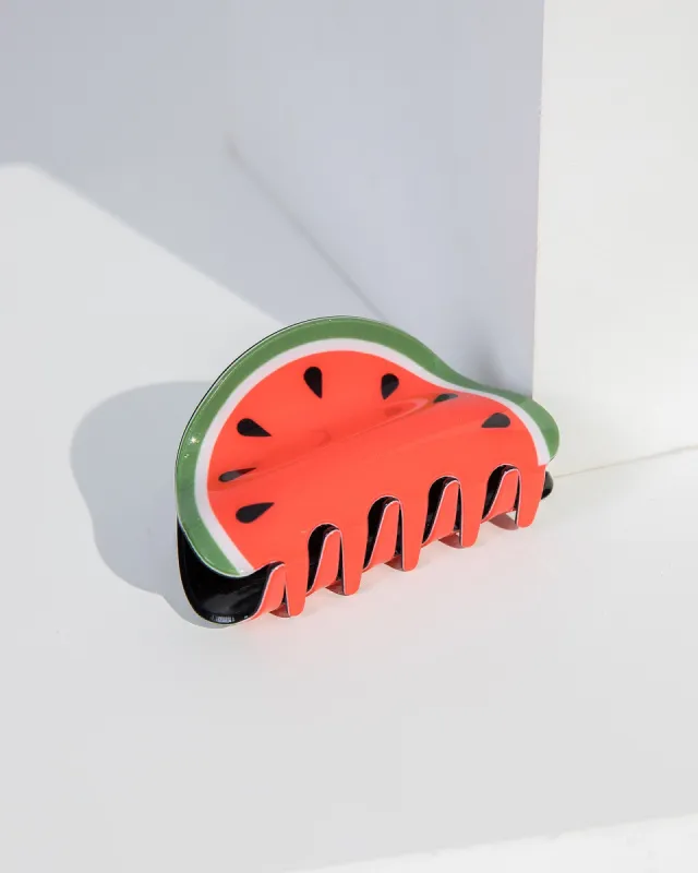 Multi Colour Watermelon Claw Clip sold by Collete Hayman