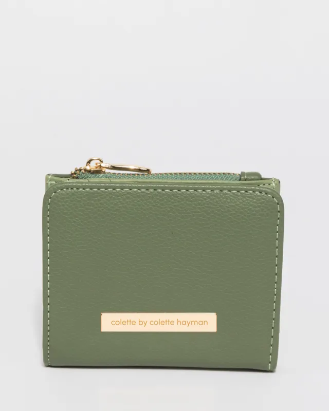 Olive Colette Han Mini Wallet sold by Collete Hayman