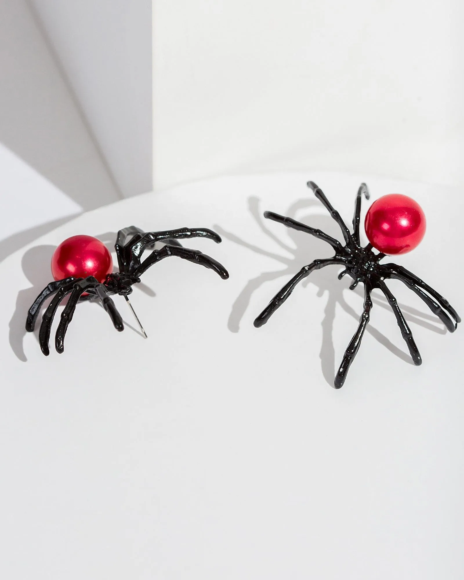 Black Large Spider Stud Earring sold by Collete Hayman product image thumbnail 2