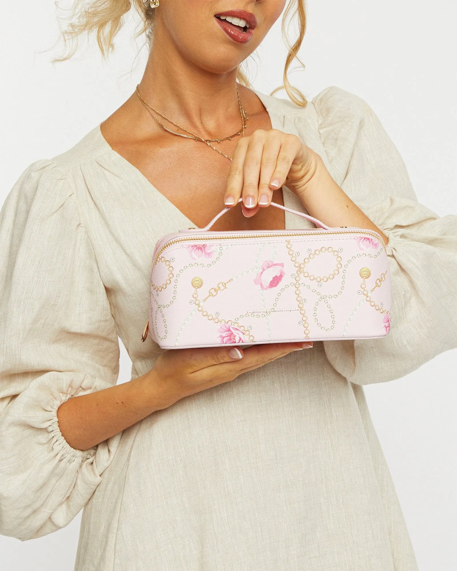 Print Fold Out Cosmetic Case sold by Collete Hayman product image thumbnail 2