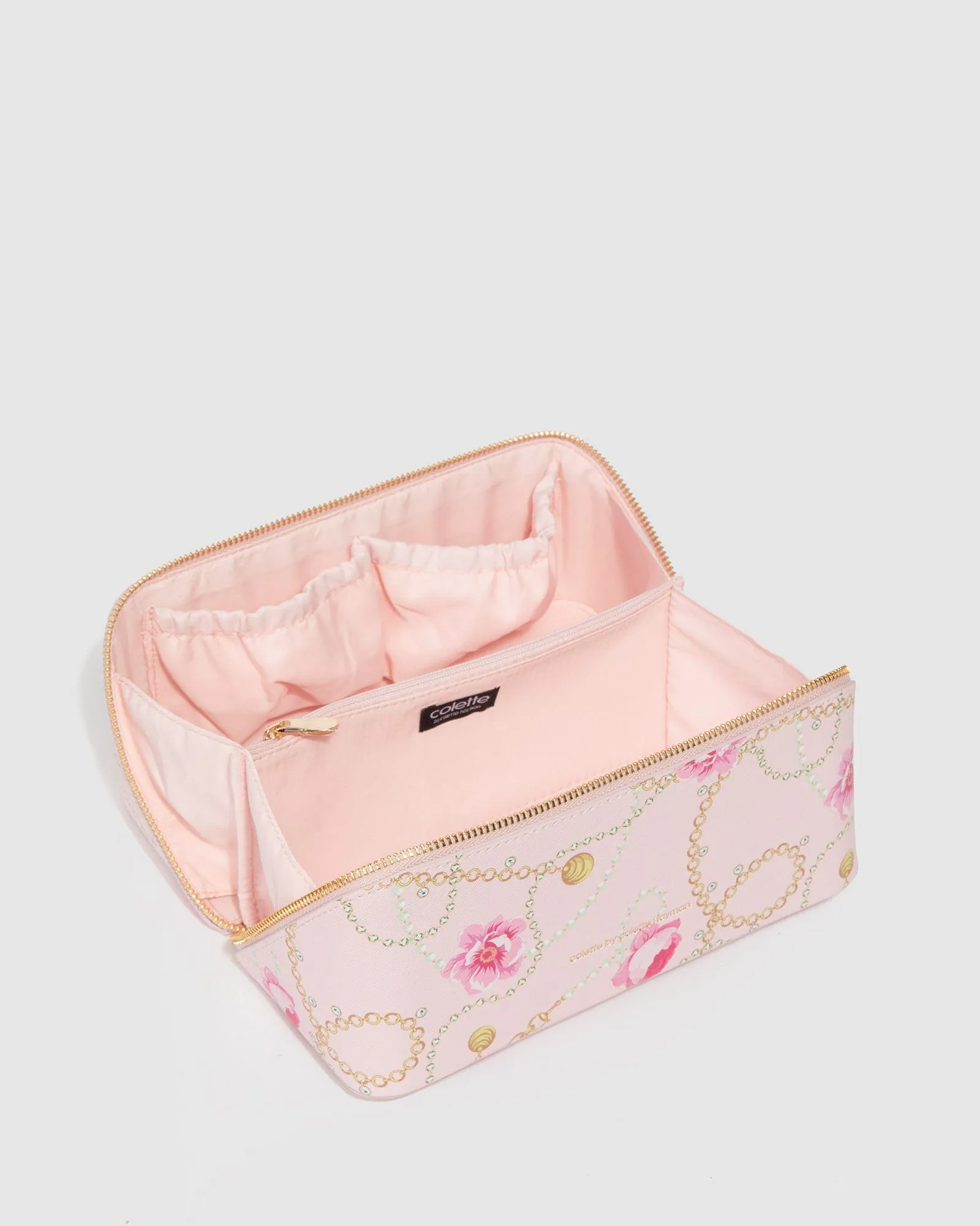 Print Fold Out Cosmetic Case sold by Collete Hayman product image thumbnail 4
