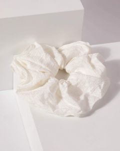 White Line Detail Scrunchie sold by Collete Hayman