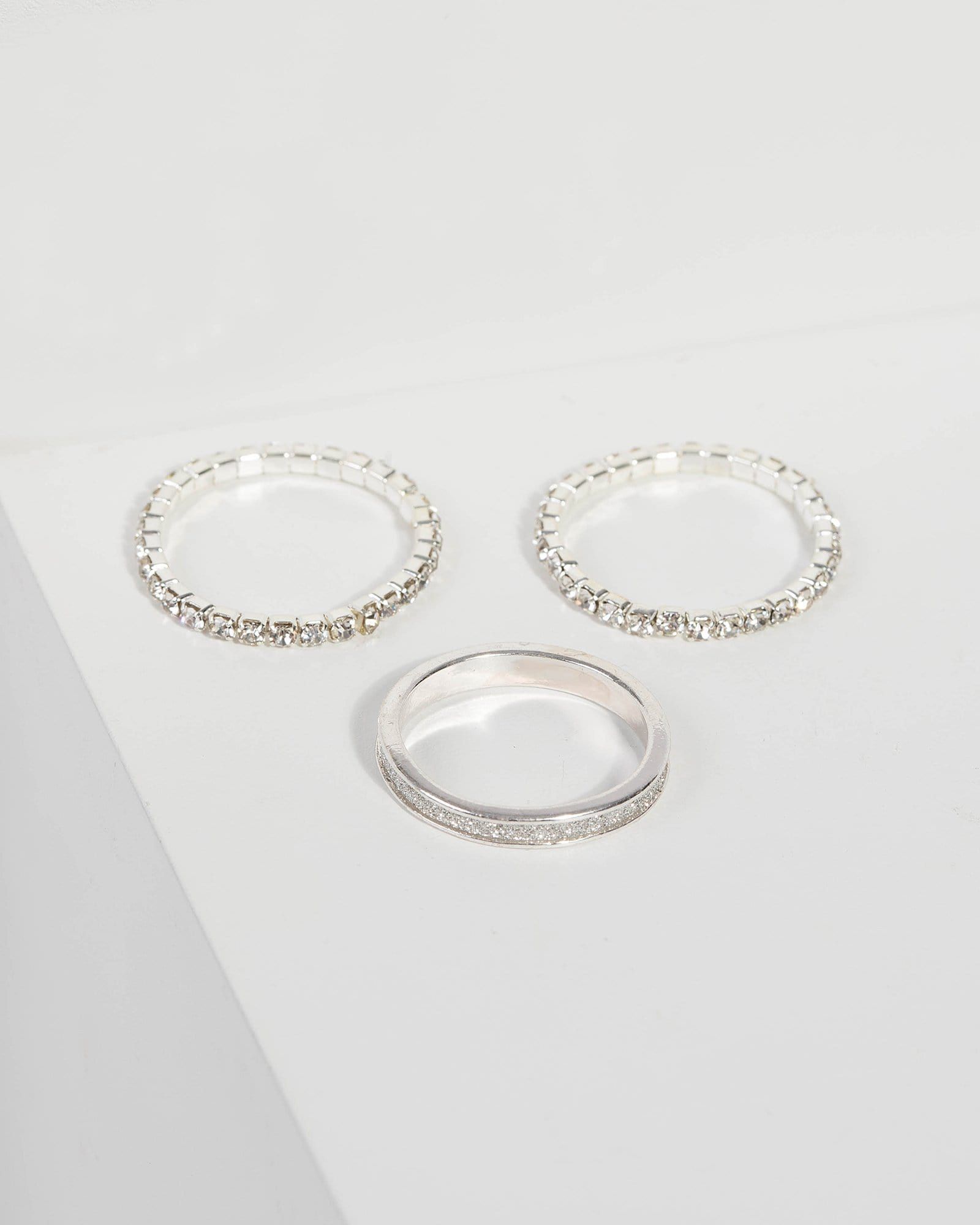 Crystal Encrusted Ring Set sold by Collete Hayman