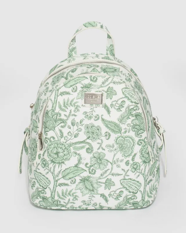 Bridget Botanica Print Backpack sold by Collete Hayman