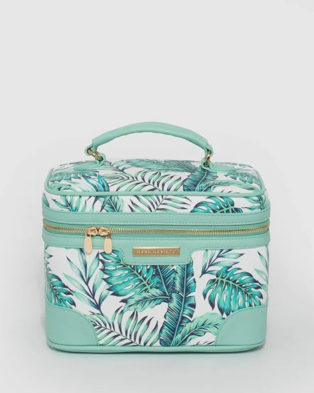 Palm Print Cosmetic Case Pack sold by Collete Hayman