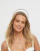 Pearl Detail Halo Headband sold by Collete Hayman