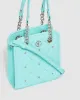 Blue Tadda Stud Tote Bag sold by Collete Hayman
