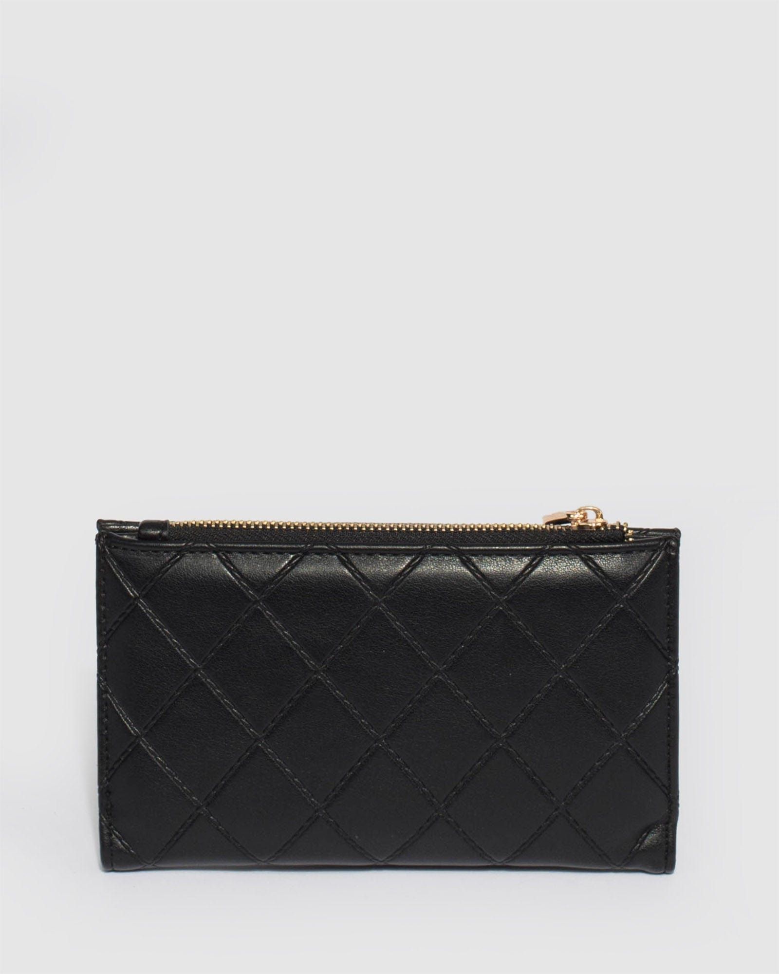 Black Selena Zip Wallet sold by Collete Hayman product image thumbnail 3