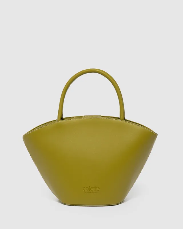 Olive Mallory Fan Tote Bag sold by Collete Hayman