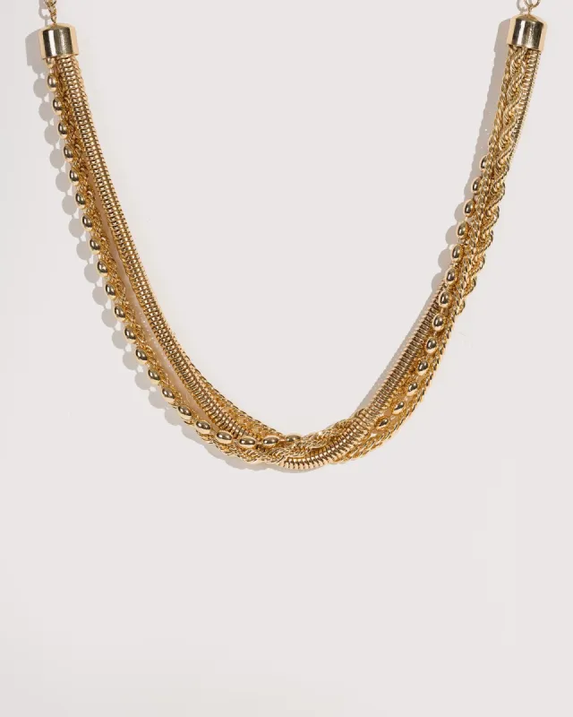 Gold Layer Layered Necklace sold by Collete Hayman