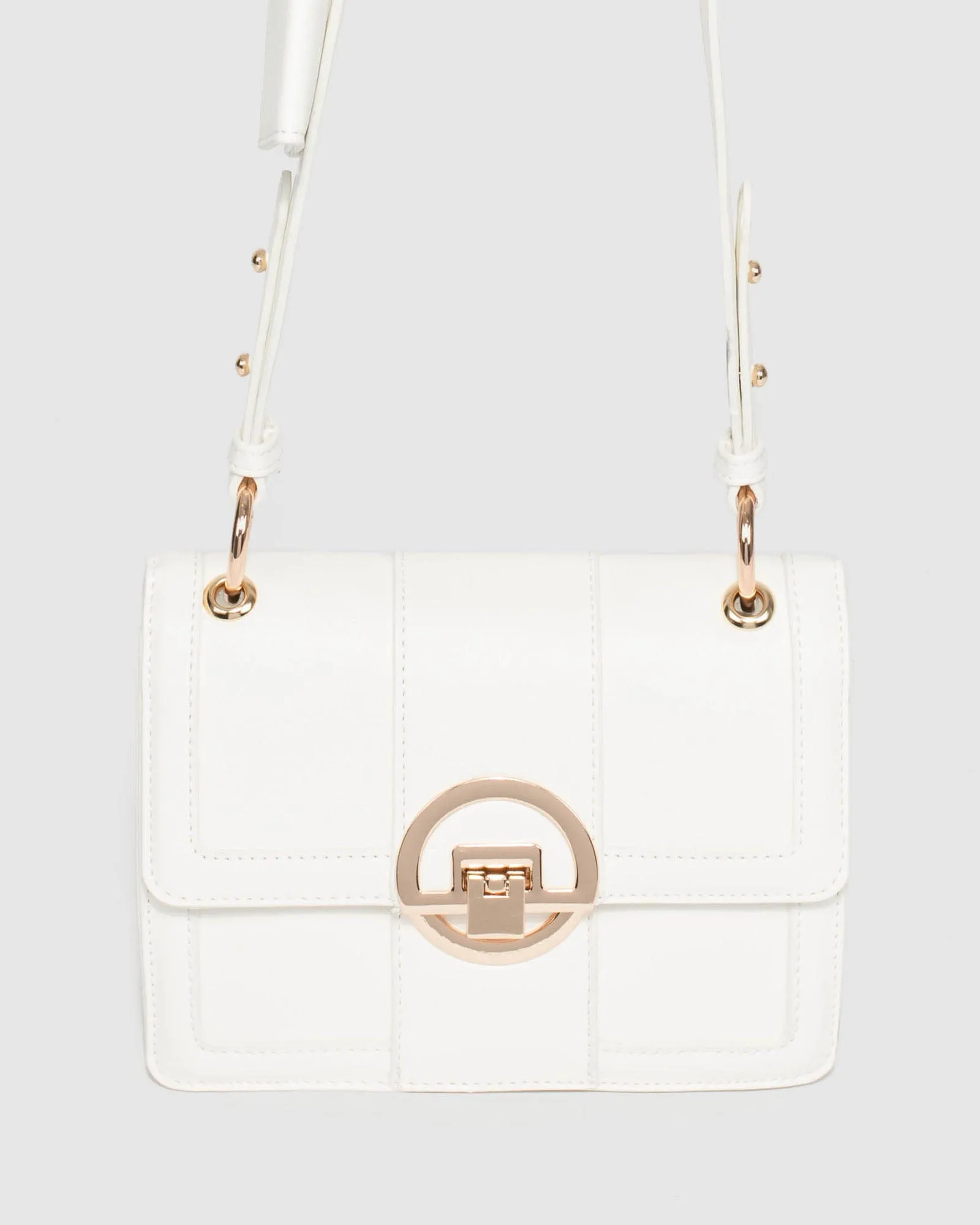 White Sierra Pouch Crossbody Bag sold by Collete Hayman
