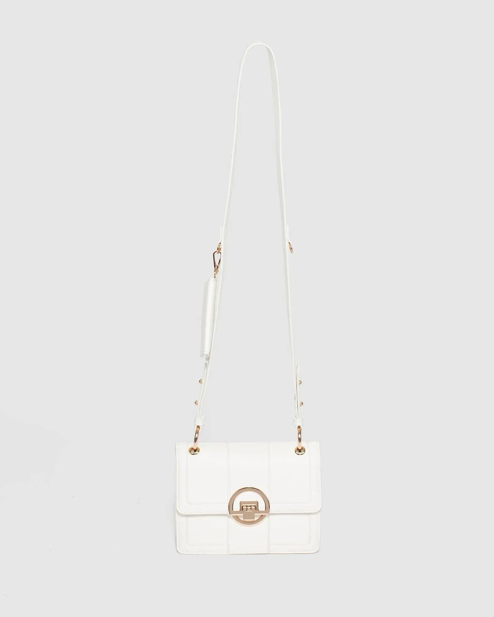 White Sierra Pouch Crossbody Bag sold by Collete Hayman product image thumbnail 4