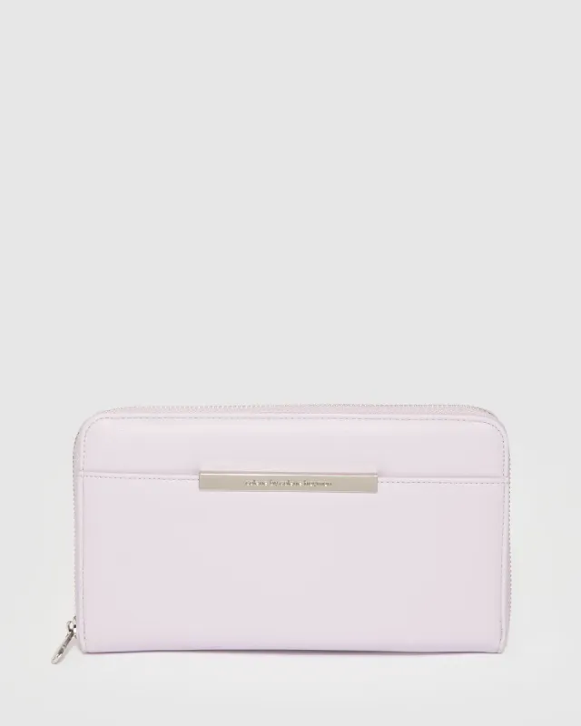 Sandy Large Purple Wallet sold by Collete Hayman