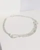 Silver Diamante Layered Short Necklace sold by Collete Hayman
