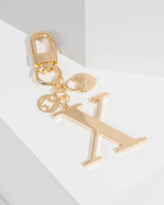 X - Initial Bag Charm Locket sold by Collete Hayman