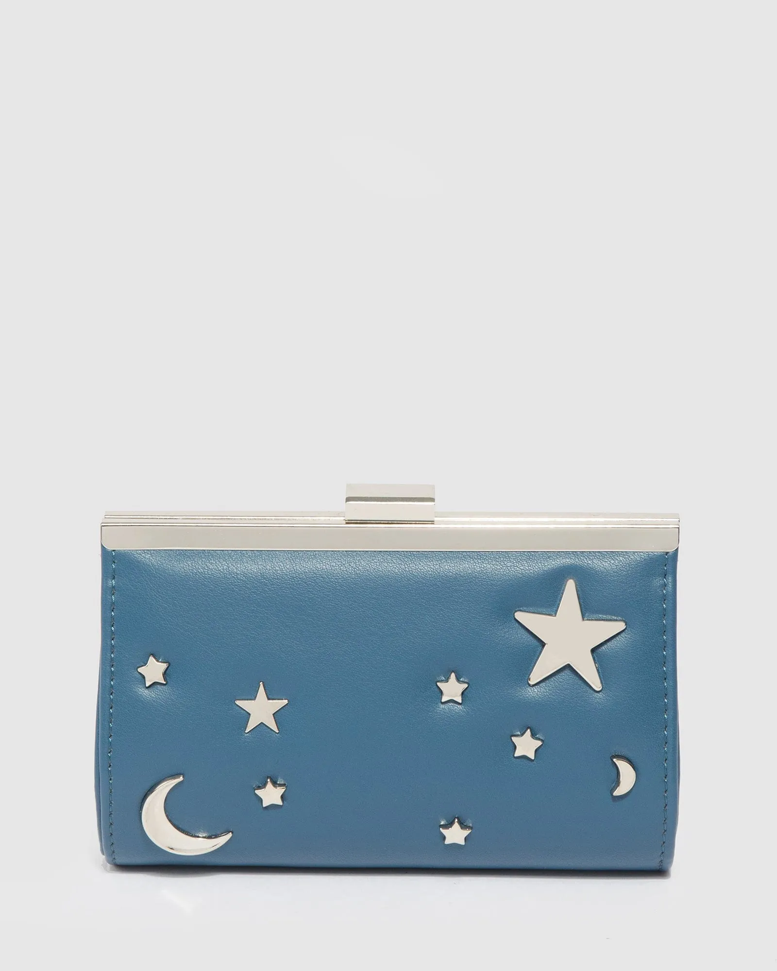 Blue Junior Chain Handle Clutch Bag sold by Collete Hayman