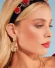 Gold Organic Drop Earrings sold by Collete Hayman
