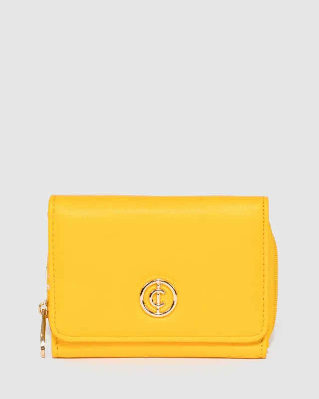 Yellow Zuri Wallet sold by Collete Hayman