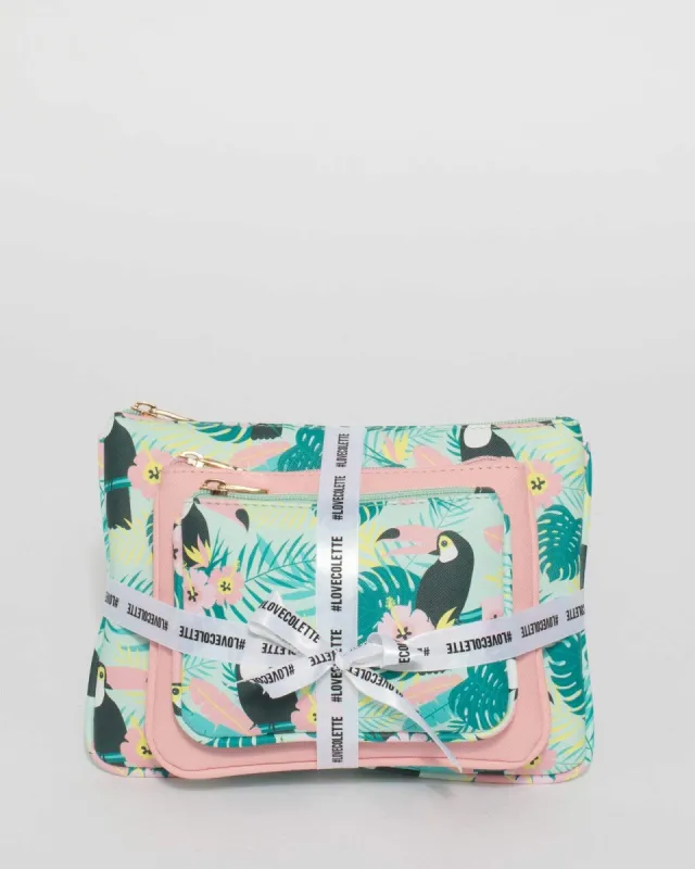 Toucan Print Purse Gift Set sold by Collete Hayman