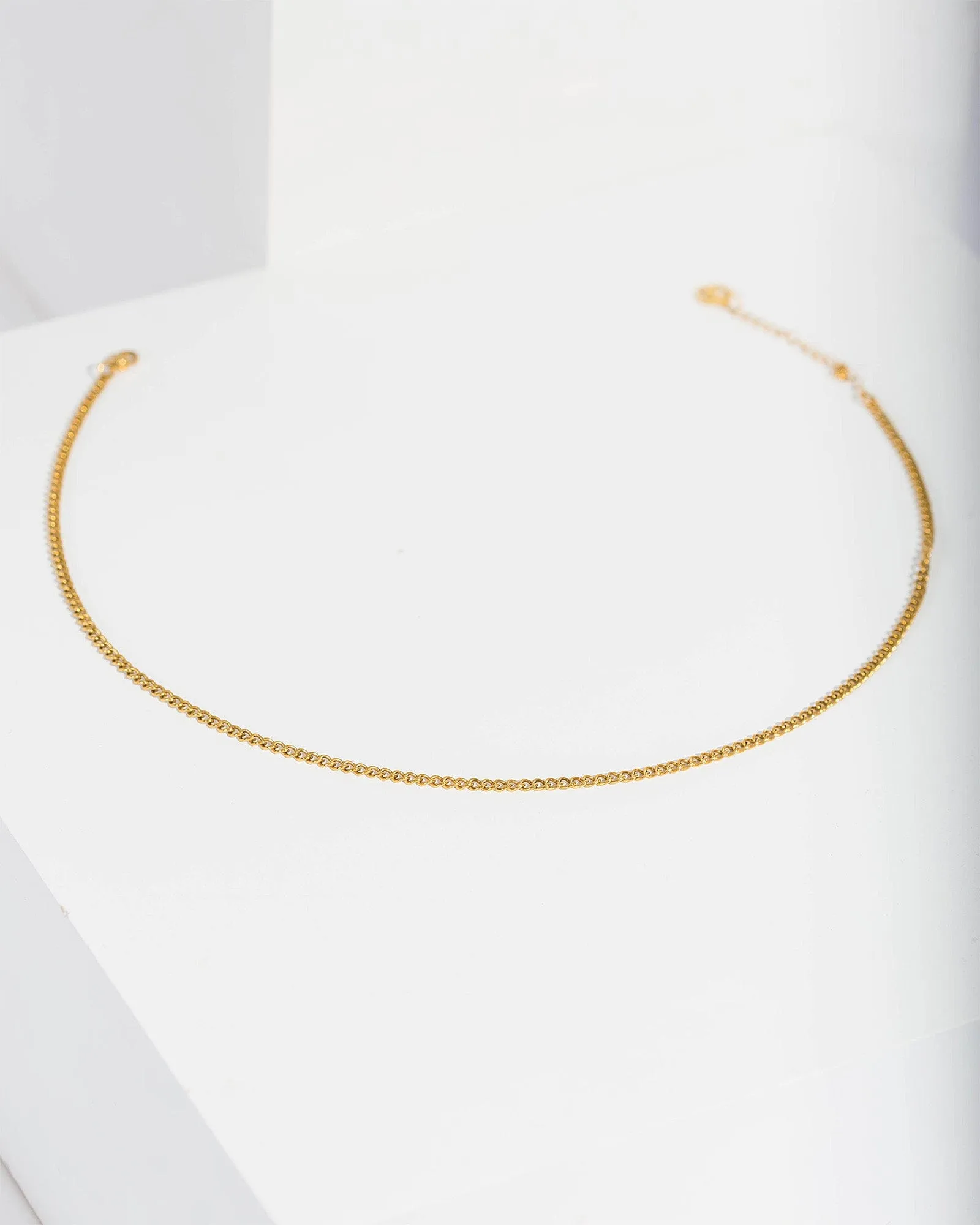 Curb Chain Necklace sold by Collete Hayman product image thumbnail 3