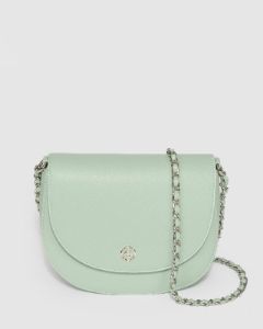 Green Sadie Saddle Bag sold by Collete Hayman