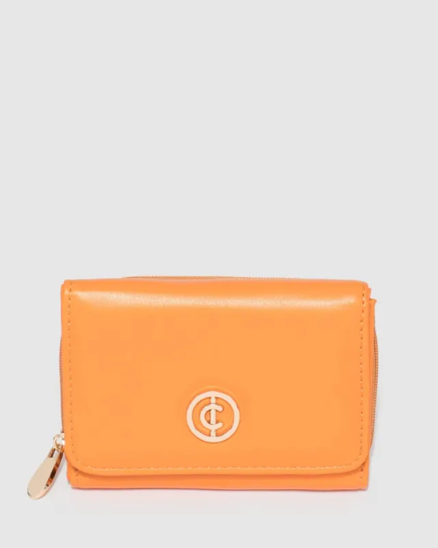 Orange Zuri Wallet sold by Collete Hayman