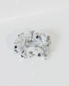 Silver Sequin Detail Scrunchie sold by Collete Hayman