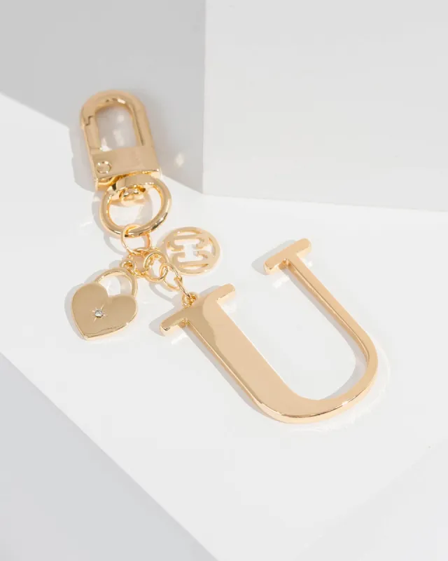 U - Initial Bag Charm Locket sold by Collete Hayman