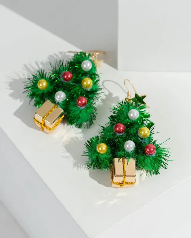 Christmas Bauble Hook Drop Earrings sold by Collete Hayman