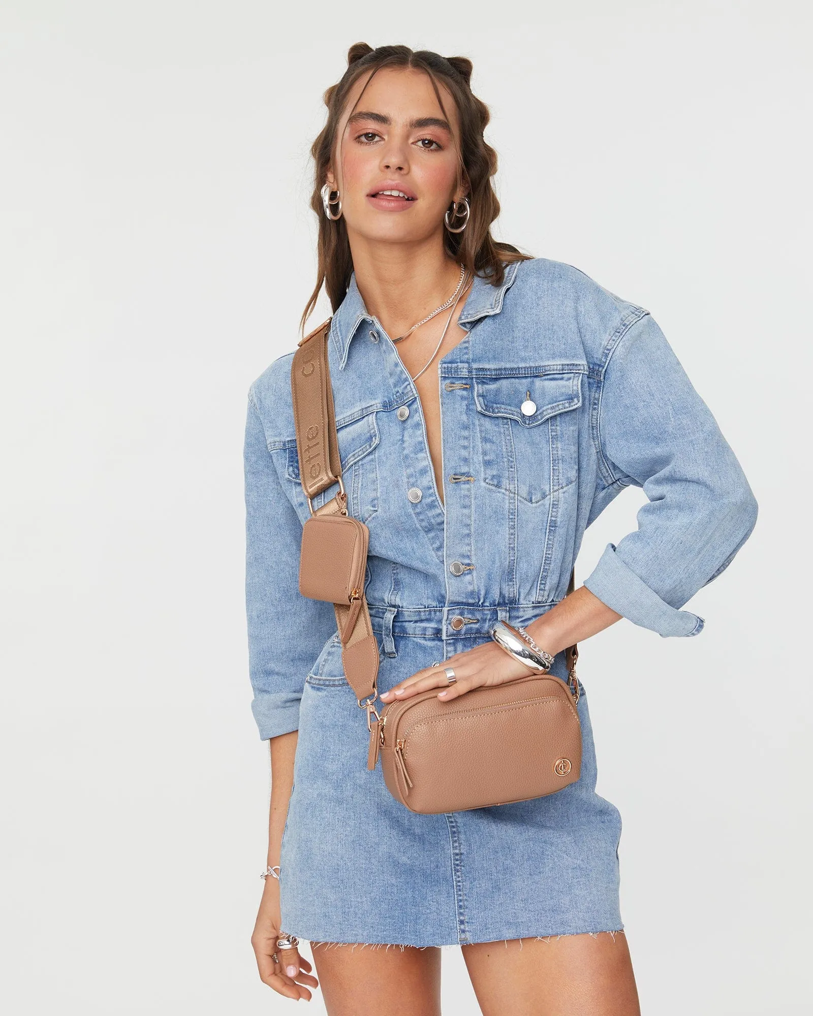 Natural Amalia Crossbody Bag sold by Collete Hayman product image thumbnail 2