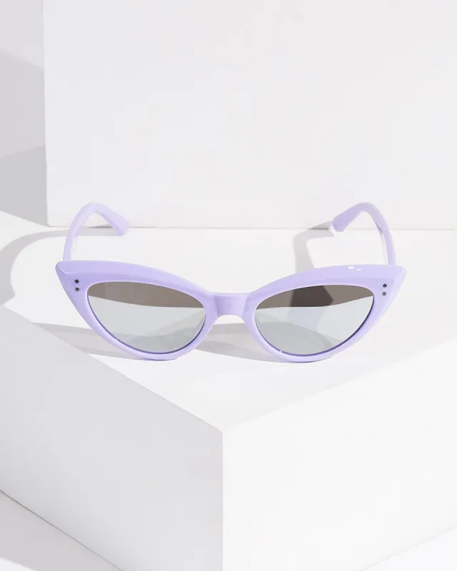 Lilac Cat Eye Sunglasses sold by Collete Hayman