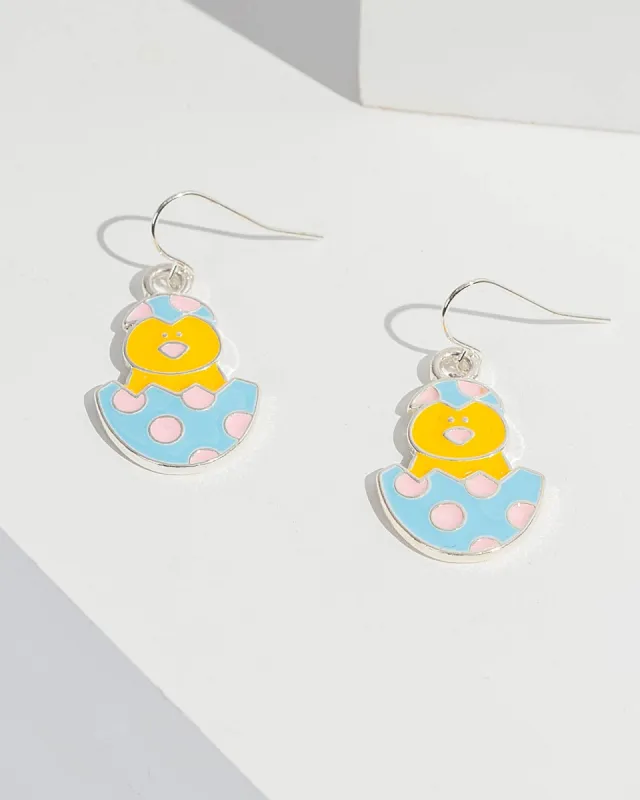 Multi Colour Chick In An Egg Earrings sold by Collete Hayman