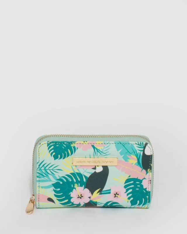 Toucan Print Nina Purse Wallet sold by Collete Hayman