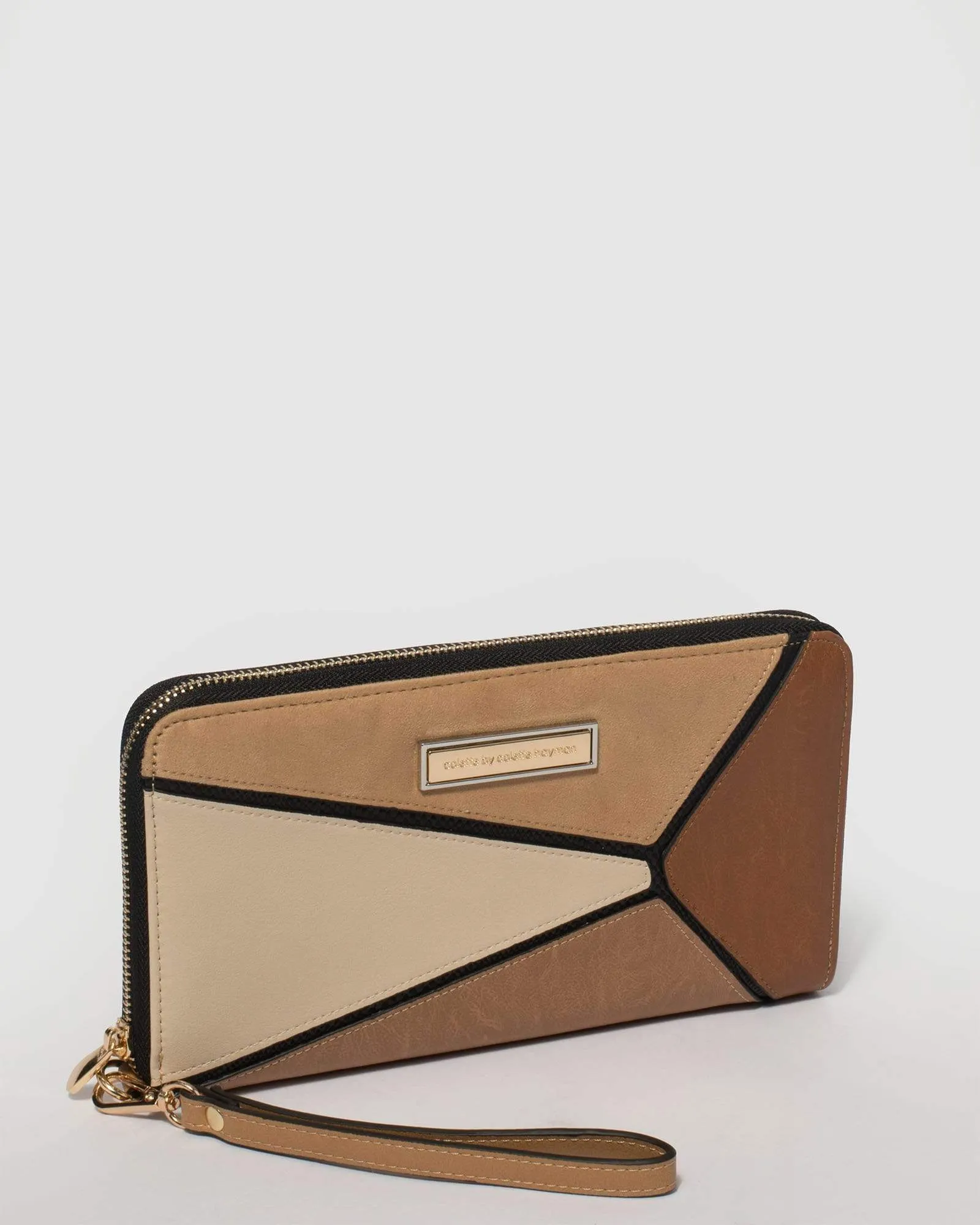 Multi Colour Limited Edition Panel Wallet sold by Collete Hayman