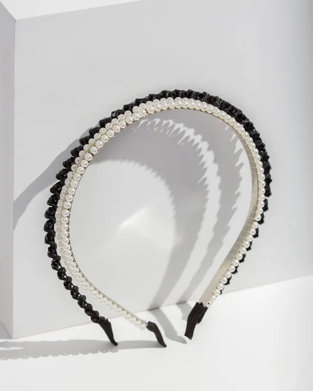 Crystal And Bead Headband Pack sold by Collete Hayman