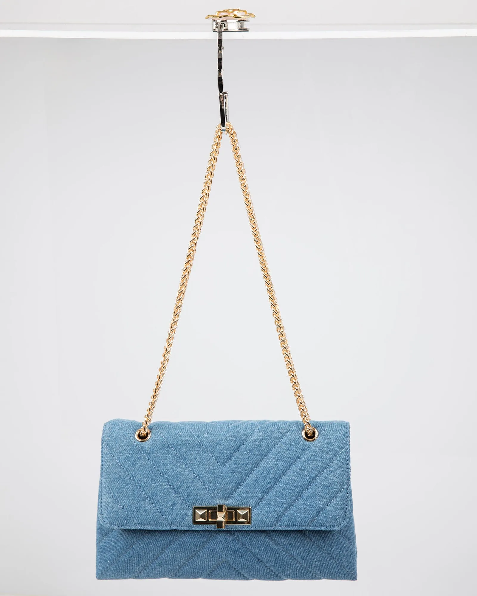 Pink Flower Handbag Hook Holder sold by Collete Hayman product image thumbnail 5