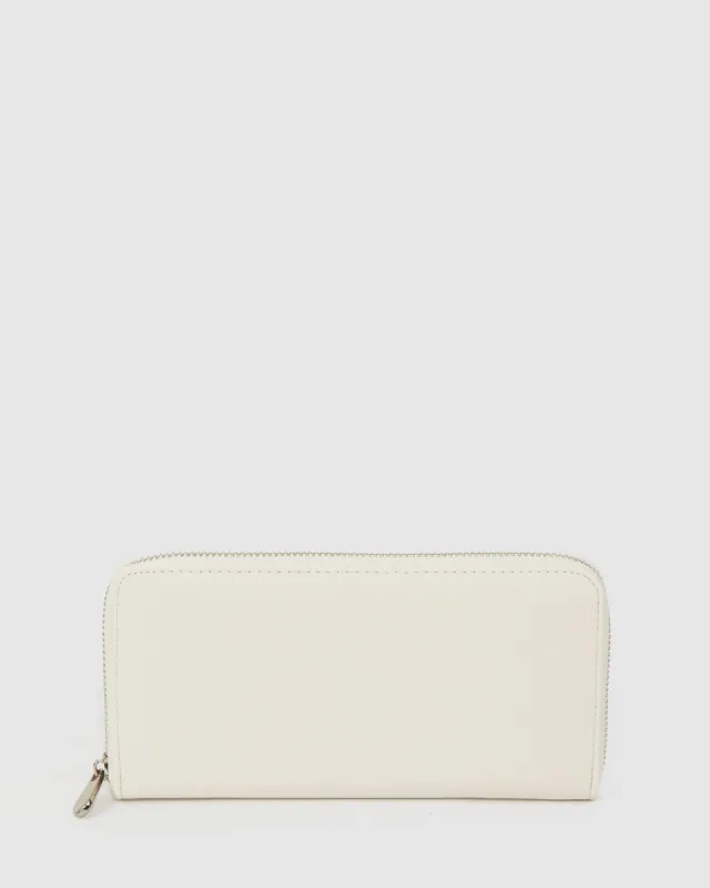 Ivory Nina Purse Wallet sold by Collete Hayman