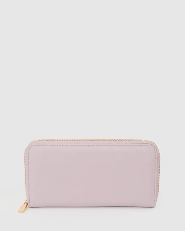 Lilac Nina Purse Wallet sold by Collete Hayman