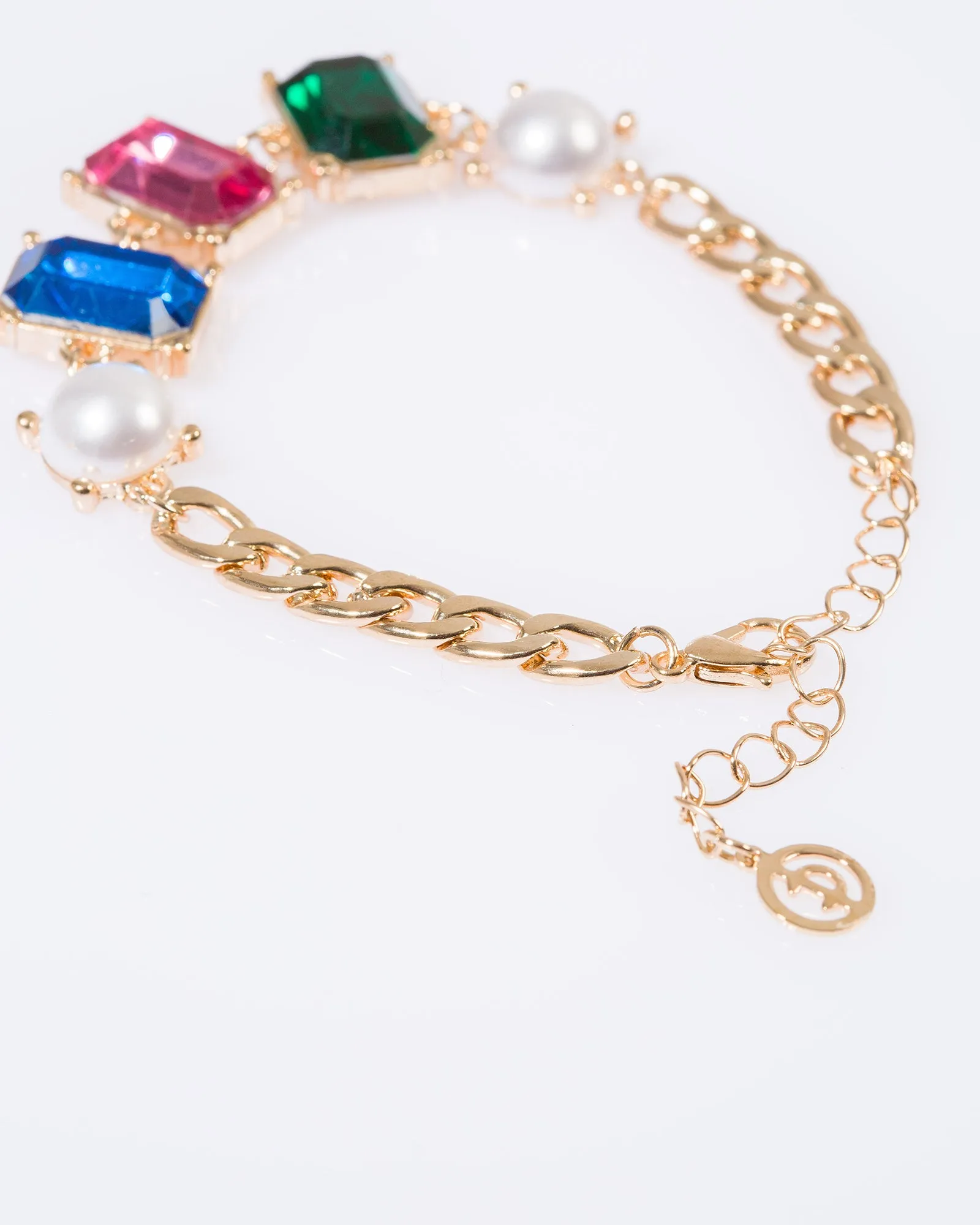 Multi Colour Crystal Bracelet sold by Collete Hayman product image thumbnail 2