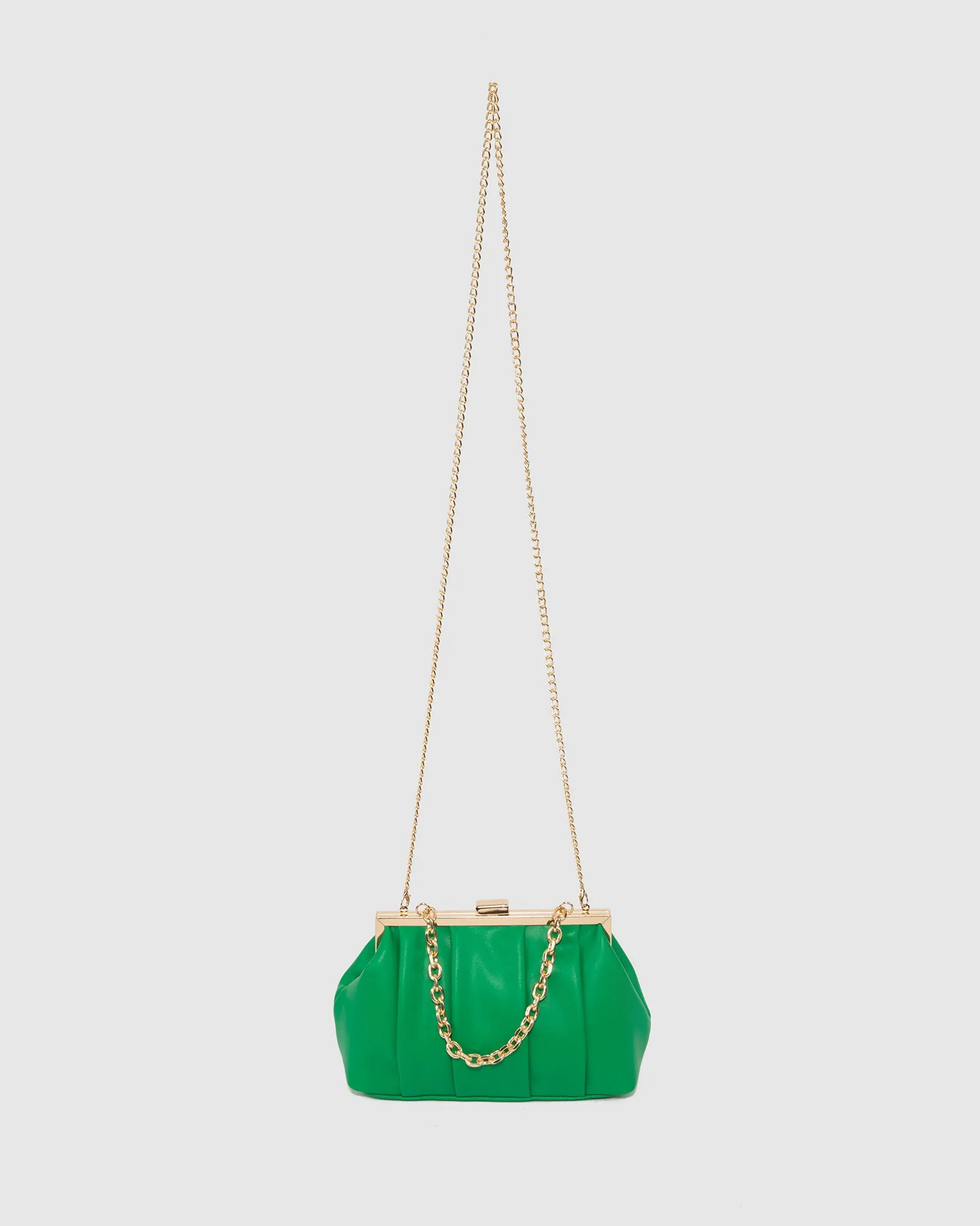 Green Madison Frame Clutch Bag sold by Collete Hayman product image thumbnail 3