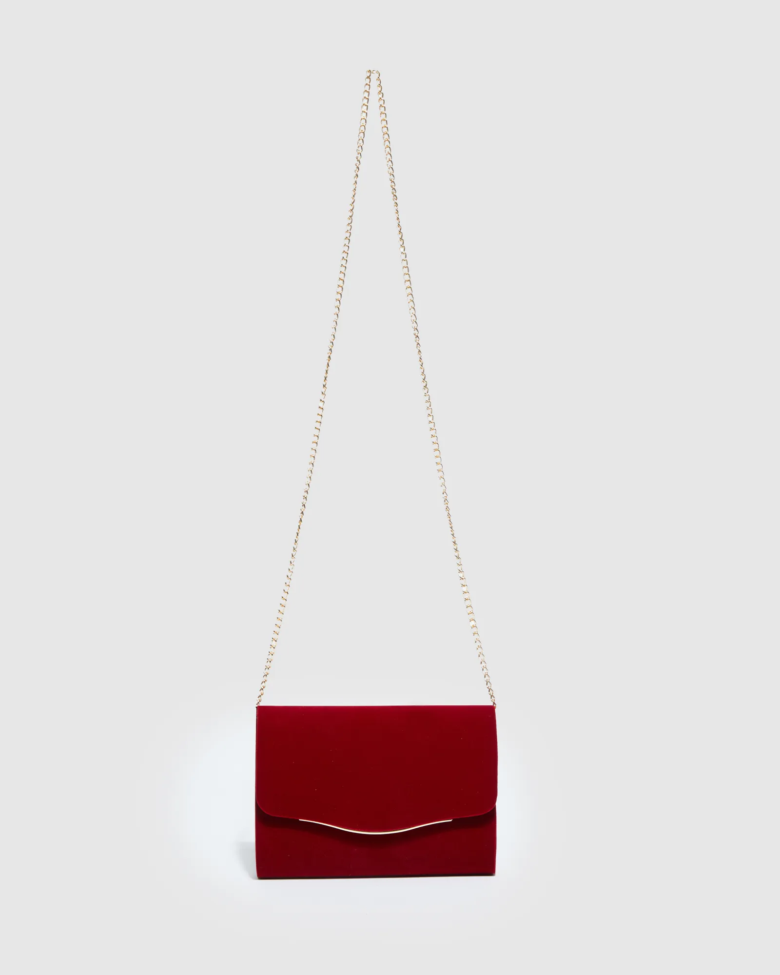 Red Adele Evening Clutch Bag sold by Collete Hayman product image thumbnail 2