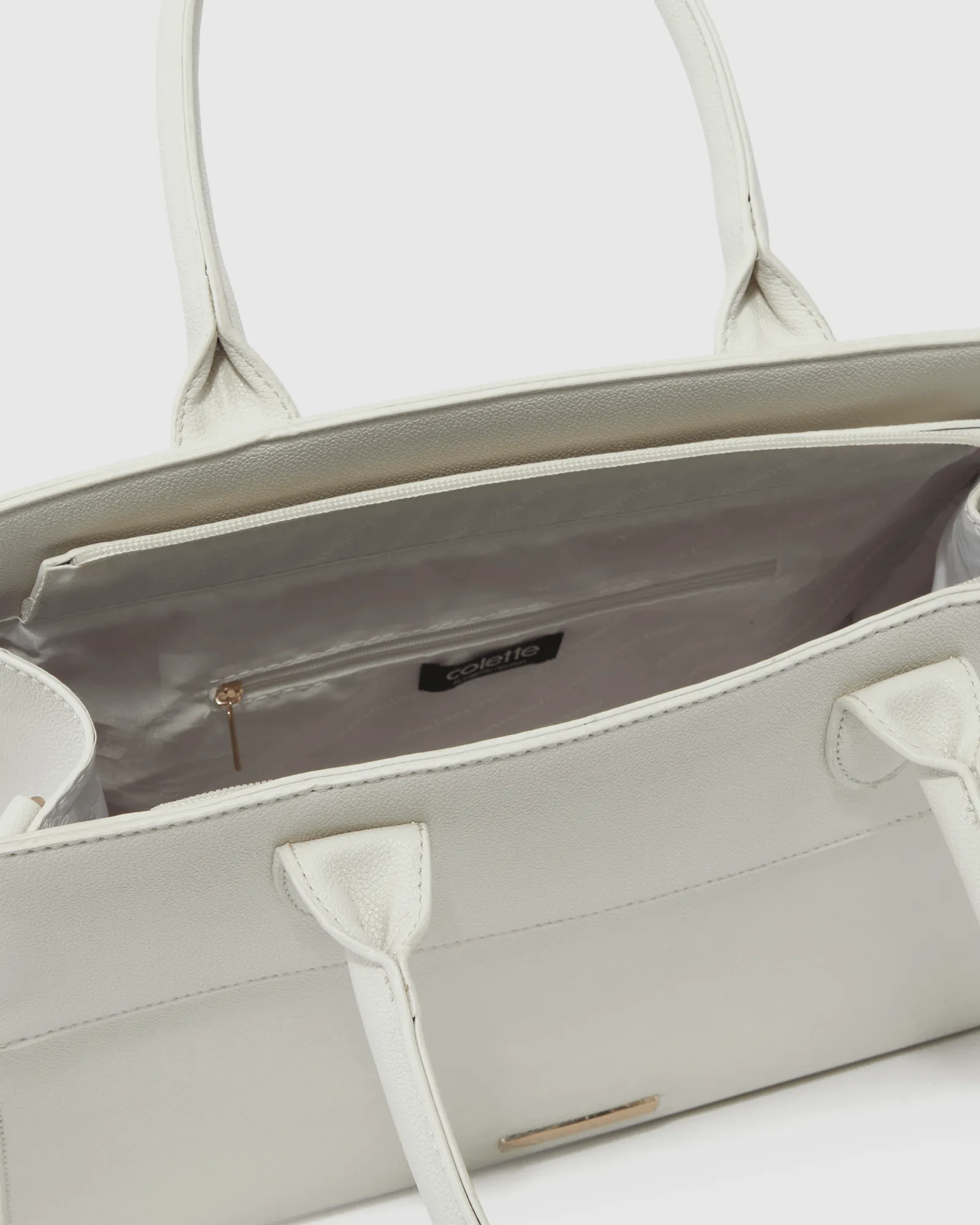 Ivory Tess Large Tote Bag sold by Collete Hayman product image thumbnail 4