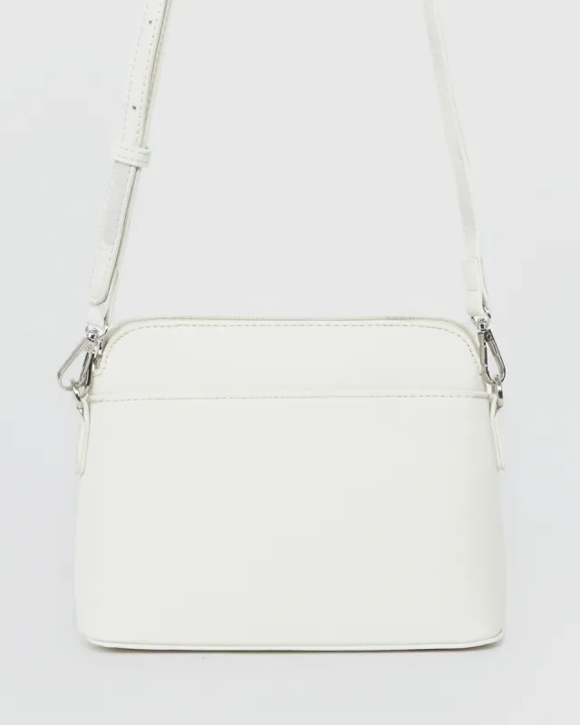 Ivory Karen Crossbody Bag sold by Collete Hayman