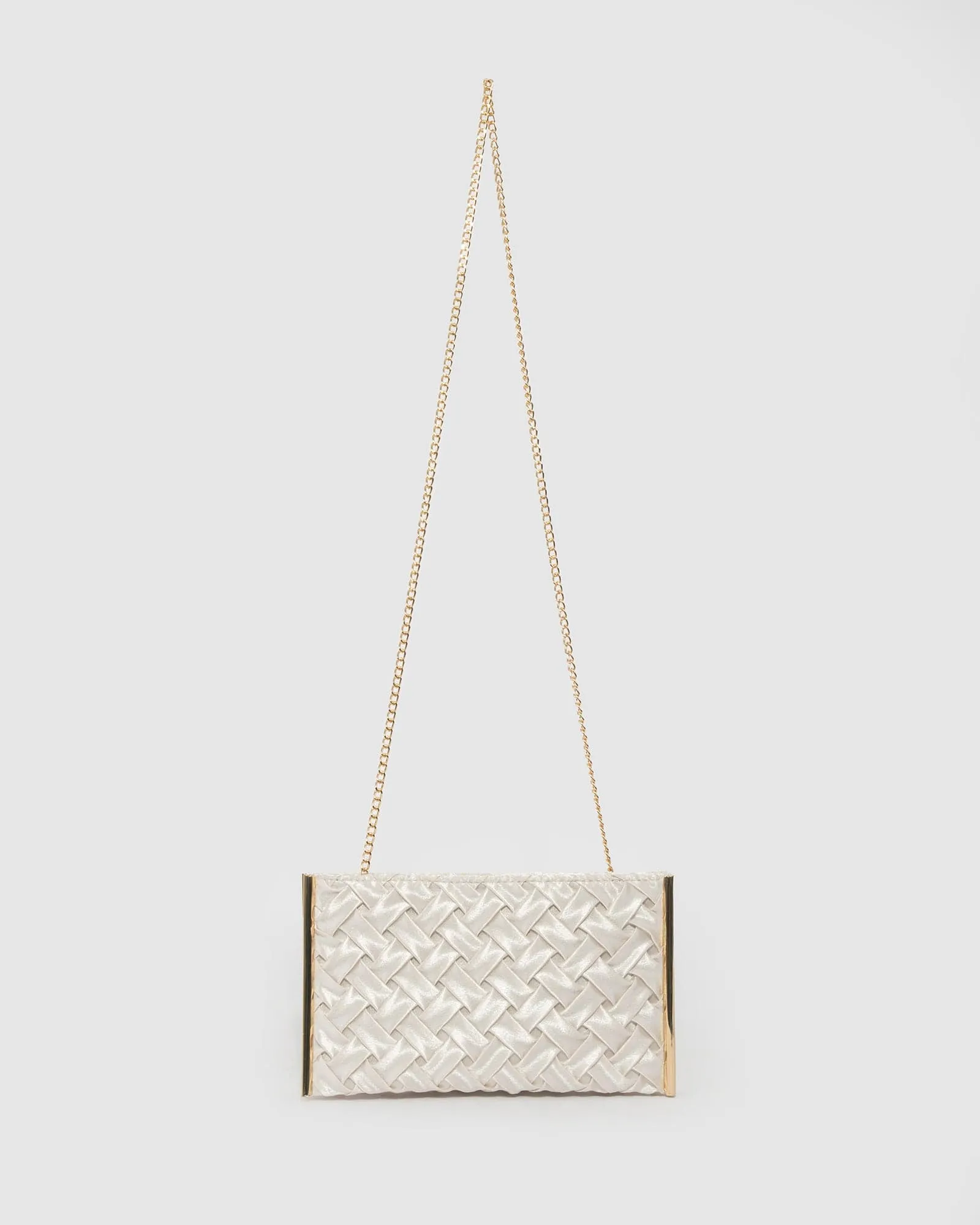 Ivory Dany Double Pouch Clutch Bag sold by Collete Hayman product image thumbnail 3