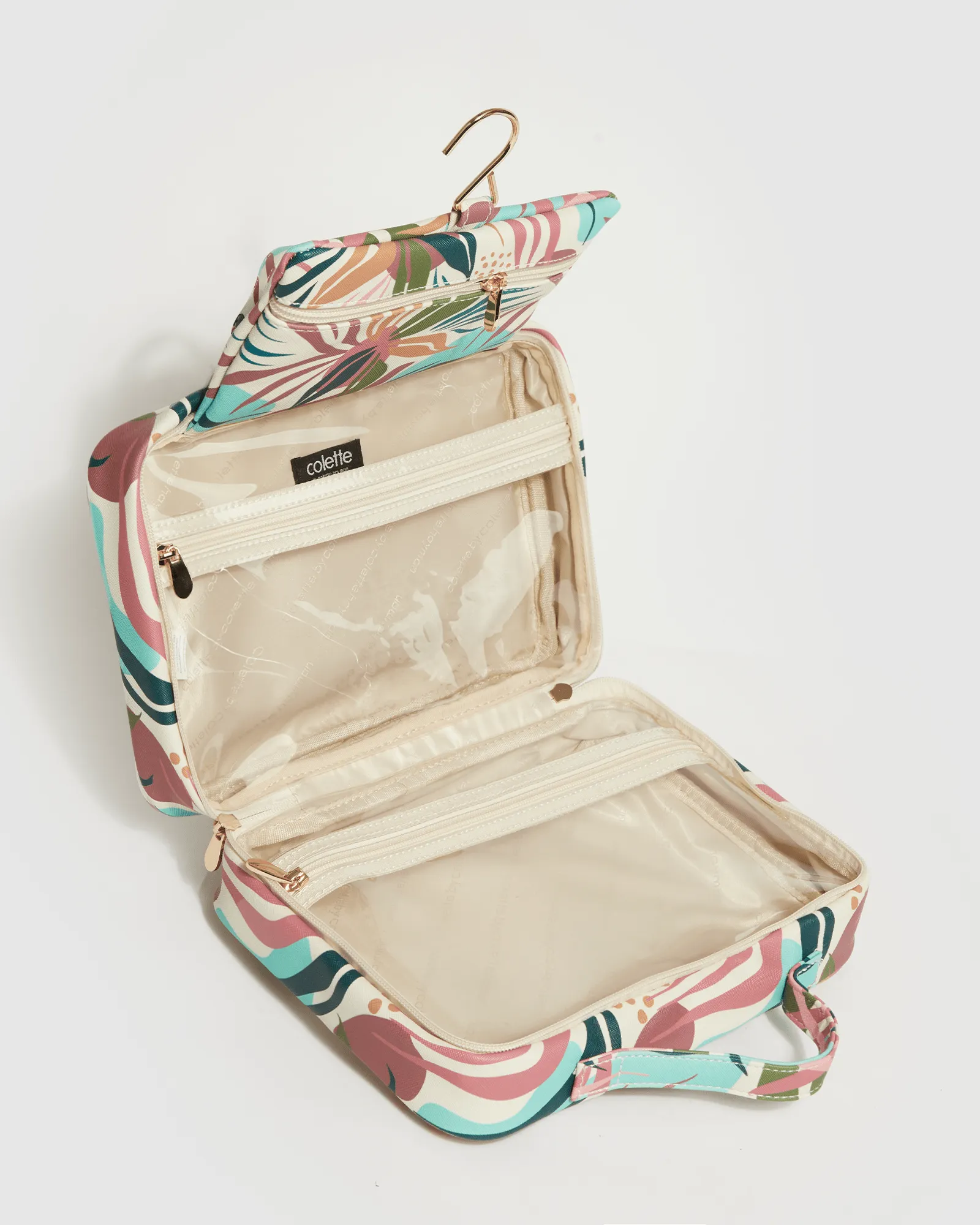 Print Fold Out Cosmetic Case sold by Collete Hayman product image thumbnail 2