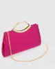 Pink Jessie Handle Clutch Bag sold by Collete Hayman