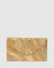 Gold Tanya Beaded Clutch Bag sold by Collete Hayman